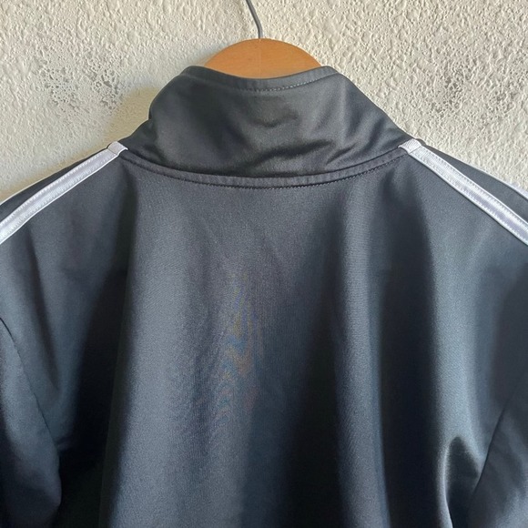 Adidas Boy's Iconic Tiricot Black Full Zip Jacket Size XL (18/20) Style AP5497 - Picture 7 of 9
